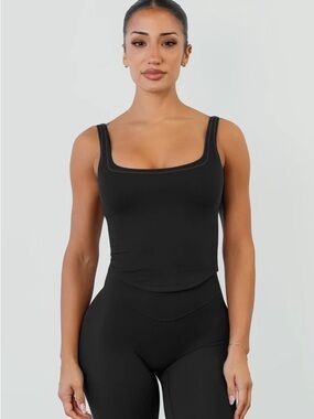 Vitality Cloud II Sporty U Tank size small in black